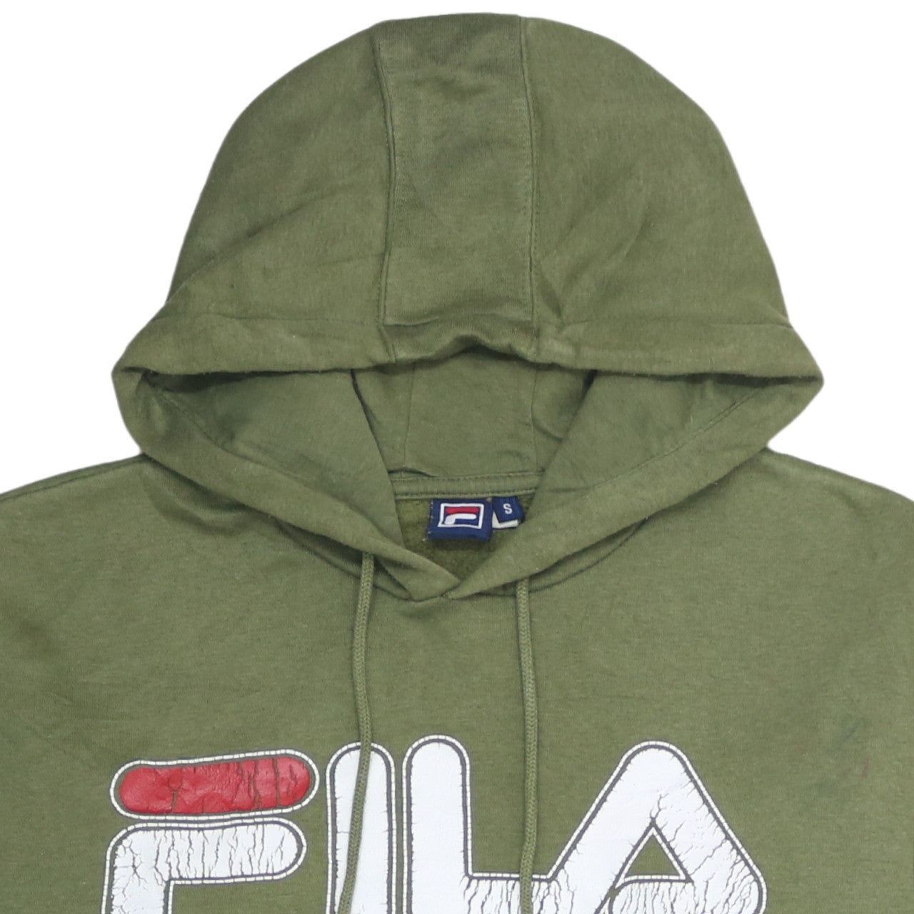 Fila Green Hoodie Mens S image 3