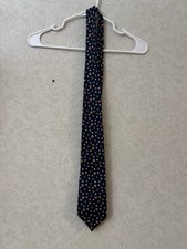 ADOLFO Couture 100% Silk Necktie USA made Abstract Geometric Print