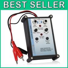 Speaker Polarity Tester w/ RCA & Alligator Clips