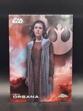 2025 Topps Chrome Star Wars Leia Organa 80 Star Wars: The Empire Strikes Back