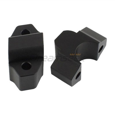 Handlebar Riser Clamp Mount for Yamaha MT-09 2015-20 XSR900 16-24 Adapter Black