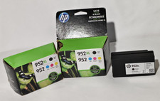 HP 952XL Cartridges Black Magenta Yellow OCT 2020 - DEC 2021