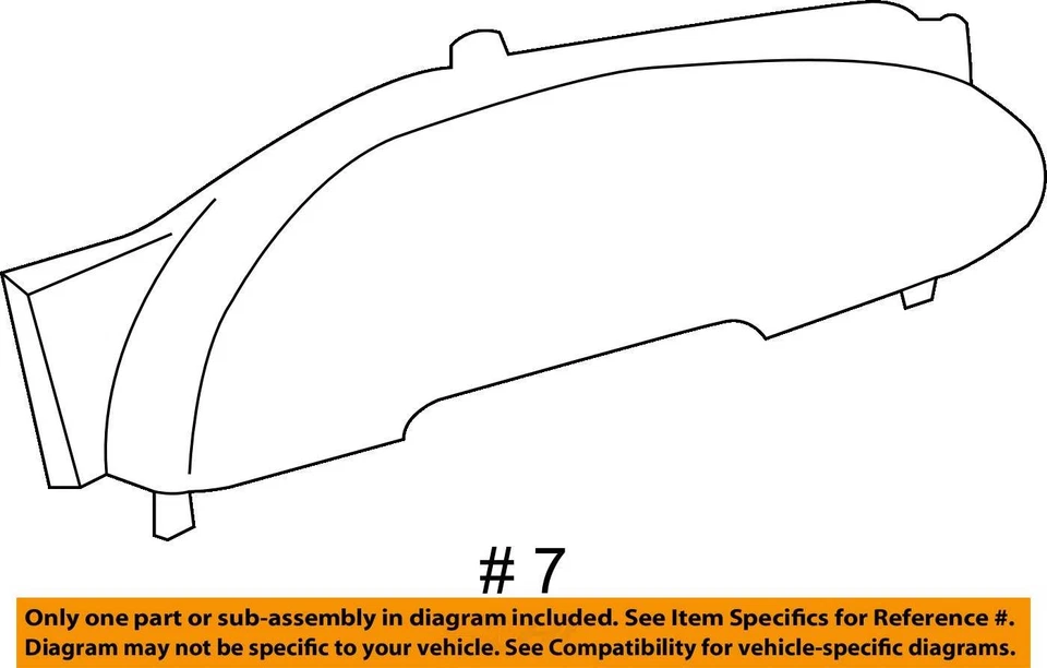 ADEQUADO PARA 00-02 CHEVY CAVALIER PAINEL DE INSTRUMENTOS ASM 9392421 - NOVO FABRICANTE DE EQUIPAMENTO ORIGINAL - Imagem 4 de 4