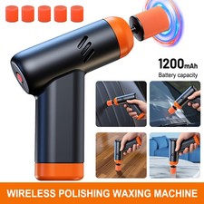Cordless Car Buffer Polisher 2 Speed Electric Car Home Cleaning Polishing Waxing