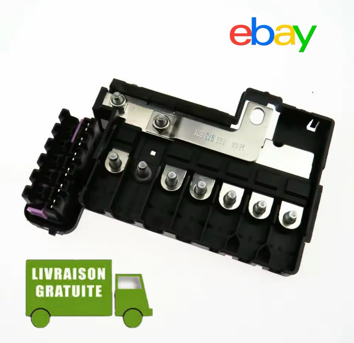 Boîte fusibles batterie 6R0937550A auto pour VW Polo Skoda Fabia Rapid