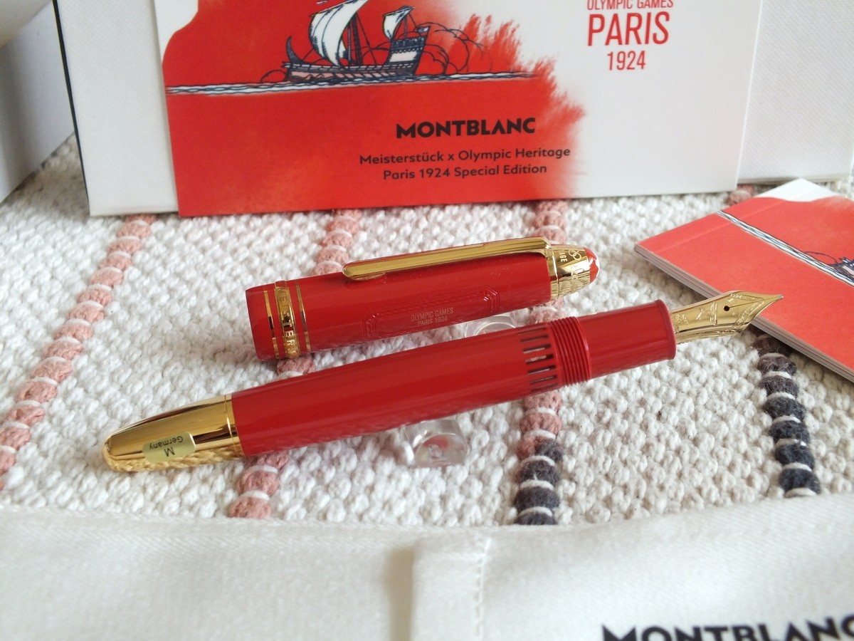 Montblanc Olympic Heritage 1924 LeGrand 146 Paris 14K Fountain Pen