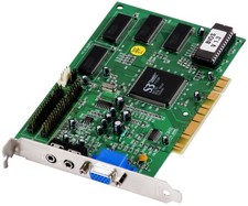 Graphics Card S3 TRIO64V 2MB 8L27-1096 PCI