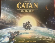 Klaus Tuber CATAN Starfaers Game Complete Ages 14+ Explore Trade Discover