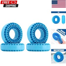 INJORA Silicone Rubber Insert Foam Fit for 118-122mm 4.75" OD 1.9" Wheel Tire...
