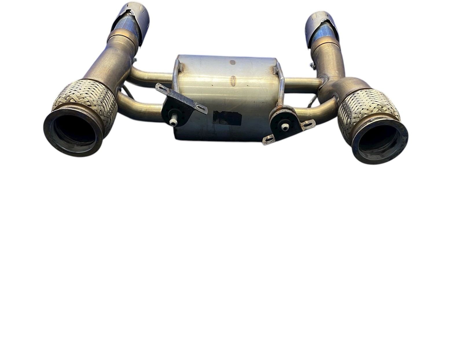 2018-2023 MCLAREN 720S RWD 4.0L REAR EXHAUST MUFFLER PIPE ASSEMBLY 14H0072CP OEM