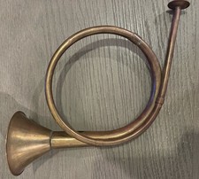 Vintage Brass Decorative Bugle Horn
