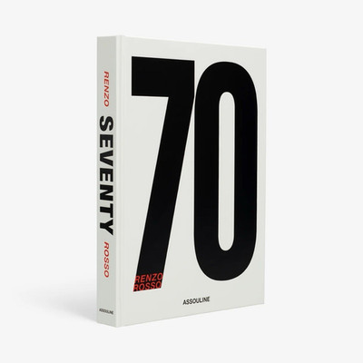Assouline Seventy 70 Hardcover Book English Renzo Rosso