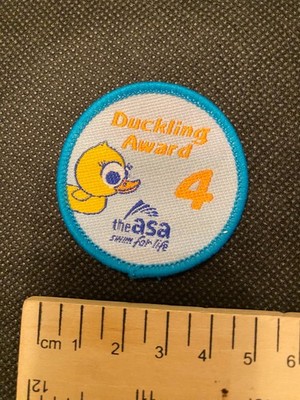 Kellogg's ASA DUCKLING AWARD - LEVEL 4 Schwimmaufnäher/Stoffabzeichen