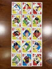 1951 Topps Blue Backs Baseball Cards 31