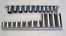 Craftsman Usa 23 Piece 38 Drive 6 12 Point Metric Socket Set 8mm - 18mm