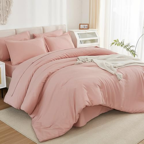 Comforter Queen Size Set - 7 Pieces Bed in a Bag Queen (90
