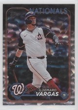 2024 Topps Update Silver Crackle Foilboard Ildemaro Vargas #US303 15za