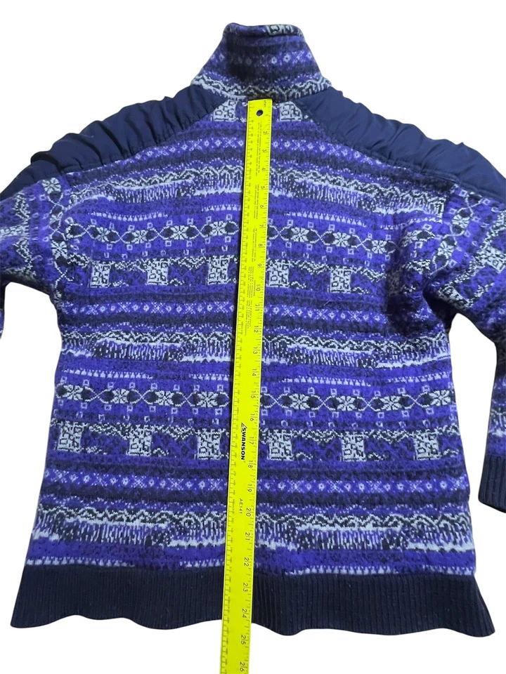 Suéter Spyder Para Mujer Legacy Infinium Forrado Media Cremallera Grande Púrpura Foto 3 de 4