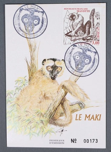MayfairStamps French Mayotte FDC 1997 Wildlife First Day Cover aaw_33867