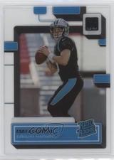 2022 Panini Clearly Donruss Rated Rookie Matt Corral #54 15sx