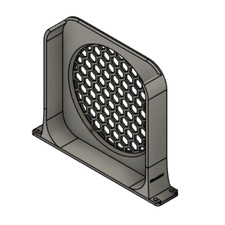 Mac Mini 10-Inch Rackmount Single Unit Holder 3D Printed PETG Mount