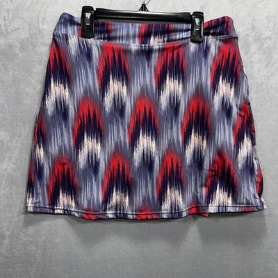 PCGAGA Colorful Exercise Golf Tennis Skort Size Small