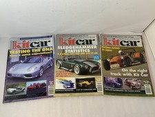 3 Issues 2005 2007 KITCAR  Magazine April 05 May 05 Feb 07 Tuning Modding Cars