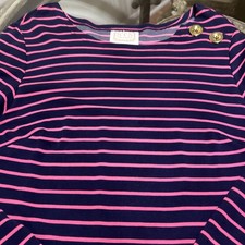 STS-SALE TO SABLE-M.-87%RAYON-9%POLYESTER1%SPANDEX- WOMENS L/S SHIFT