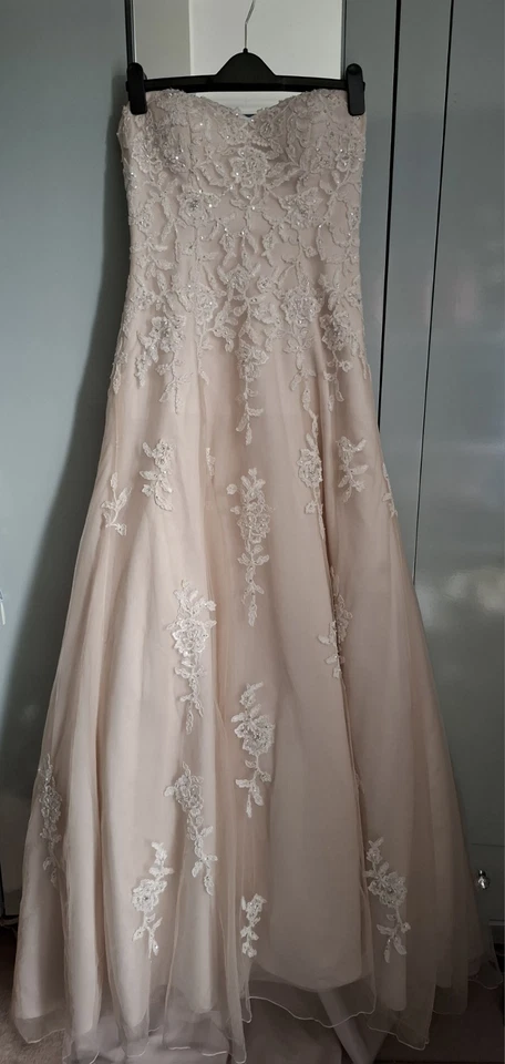 Beautiful 'Sincerity' Wedding Dress Never Worn Ivory & Blush! - Image 2 of 4