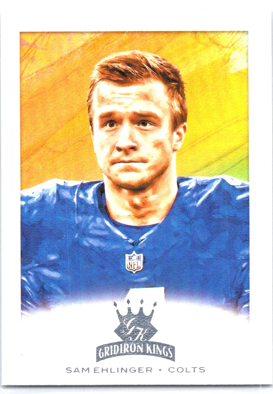 2021 Panini Chronicles #GK-10 Sam Ehlinger Gridiron Kings Pink