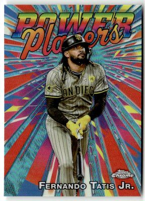 2025 Topps Chrome MLB No. PP-17 Fernando Tatis Jr. Power Players