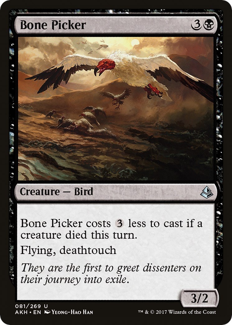 Bone Picker81MagicAmonkhetNMUncommonEN