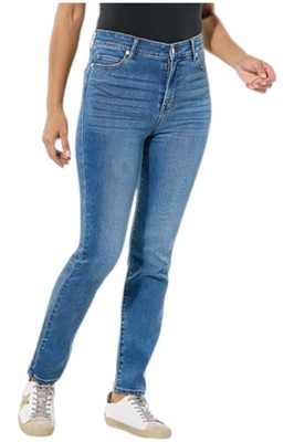 G by Giuliana Women's The Straight G-Soft Denim Ankle Jean Medium Wash