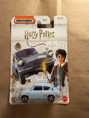 Matchbox Harry Potter 1962 Ford Anglia 42/125 1:64 Diecast Blue Unopened