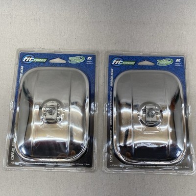 K Source RH057 Universal Side Mirrors Set of (2) Driver Or Passenger -NEW Sealed