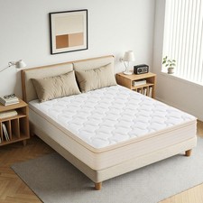 10"12" Gel Memory Foam Hybrid Spring Mattress in a Box Twin Full Queen King Size