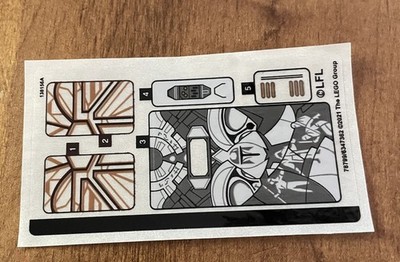 Lego Star Wars 76310- Sticker Only Duel Mandalore Sticker #78799 Decal