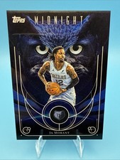 Ja Morant 2025-26 Topps Midnight Night Owls Case Hit SSP #NO-11 Grizzlies