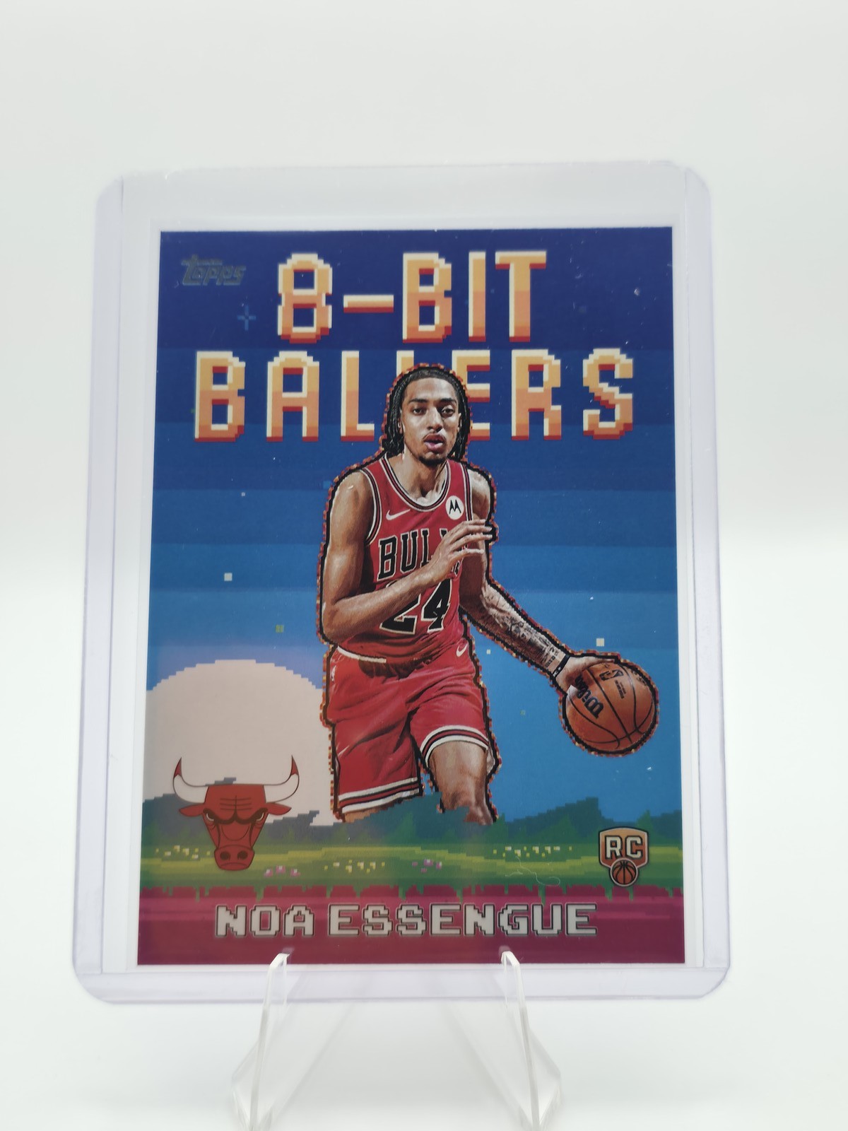 2025-26 Topps - 8-Bit Ballers Noa Essengue #8B-38 (RC) Chicago Bulls Rookie