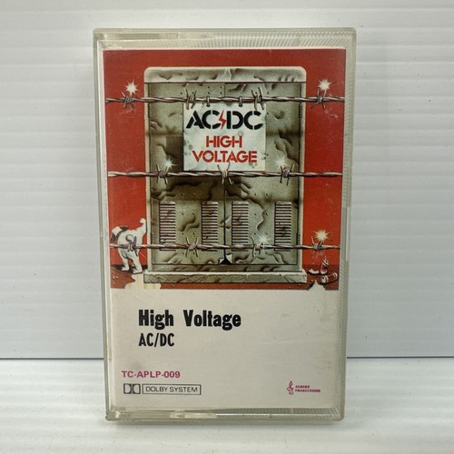 AC/DC High Voltage Cassette Tape TC-APLP-009 Oz Seller - Picture 1 of 7