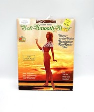 Vintage Kmart Soft Smooth Sheer Panty Hose Sandalfoot Sunstone Size Small