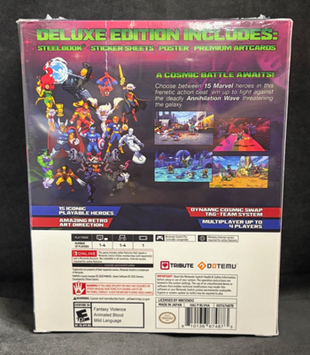 MARVEL Cosmic Invasion Deluxe Edition (Nintendo Switch) BRAND NEW