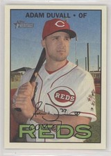 2016 Topps Heritage High Number Flip Stock Glossy Back Adam Duvall #656 fm0