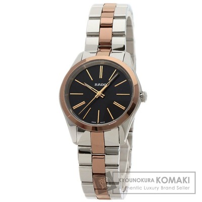 RADO HyperChrome Damen SS/Keramik Uhr R32976152 gebraucht aus Japan