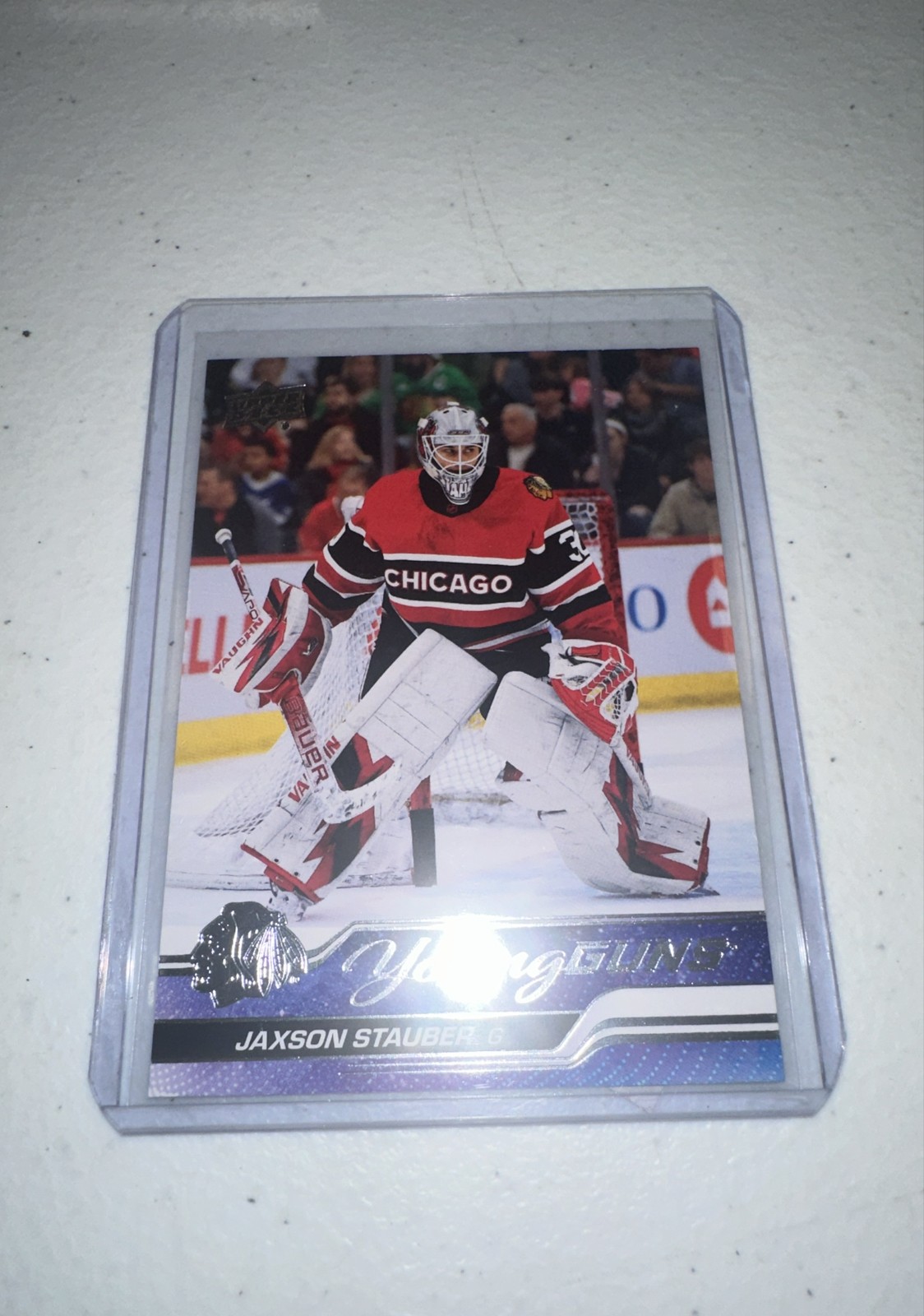 2023-24 Upper Deck Series 1 - Young Guns Jaxson Stauber #207 (RC)