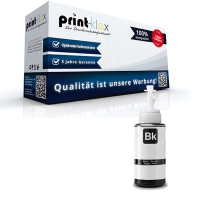 Premium Druckerpatrone für Epson EcoTank ET-2500 Schwarz Black-Easy Print Serie