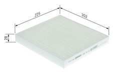 Innenraumfilter BOSCH 1 987 435 133 Partikelfilter für KIA KONA HYUNDAI OS OSE 5