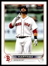 2022 Topps J.D. Martinez Boston Red Sox #182