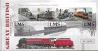2013 GREAT BRITISH STEAM ENGINES ROYAL MAIL NAMEPLATE FDC WITH ‘CREWE' SHS