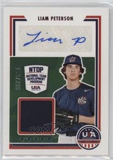 2022 Panini USA Baseball Stars & Stripes Signatures /399 Liam Peterson Auto 0rd2